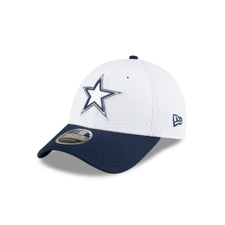 Dallas Cowboys Kids Hat - Training Camp Collection 2-Tone 9Forty Kids NFL Stretch Snapback Cap - New Era